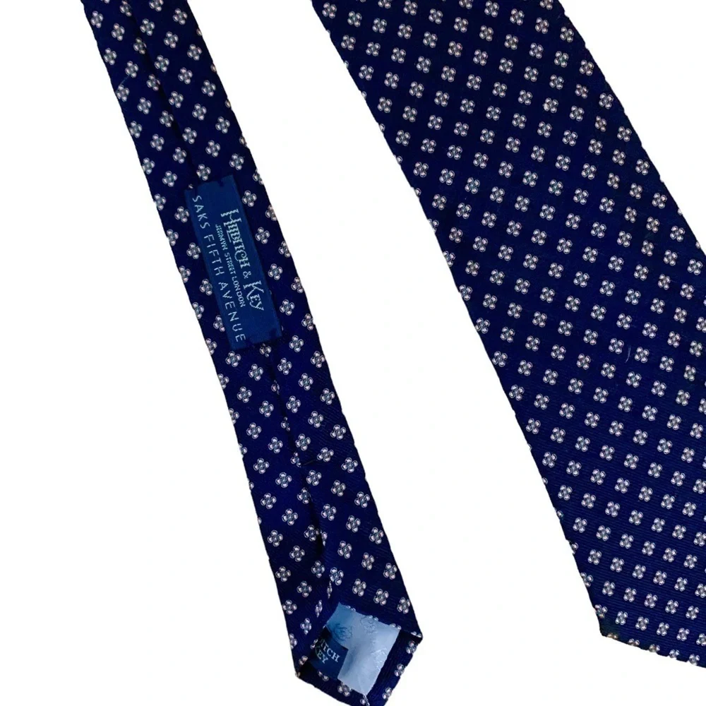 HILDITCH & Key Men’s Silk Tie Saks 5th Ave